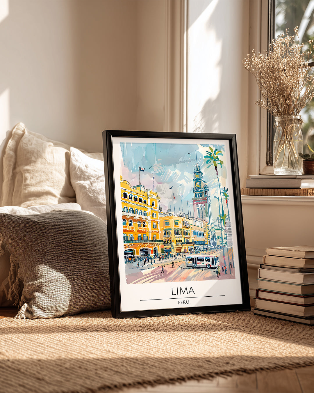 Lima Peru Poster Tablosu