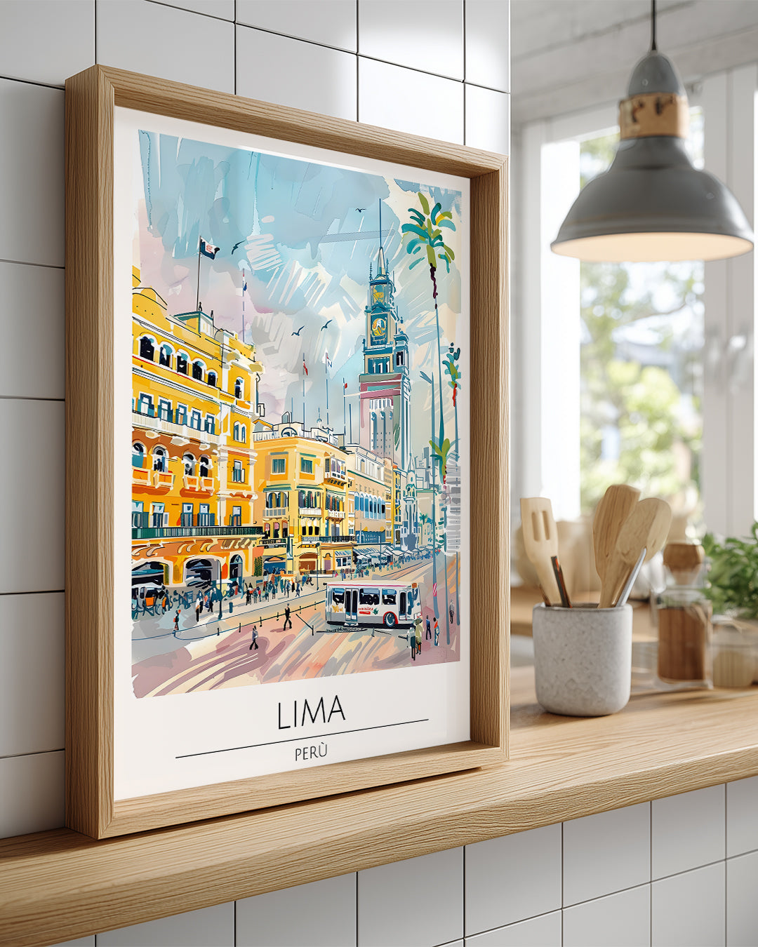 Lima Peru Poster Tablosu