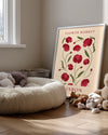 Lisbon Poppy Poster Tablosu