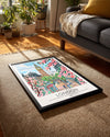 Londra İngiltere Poster Tablosu