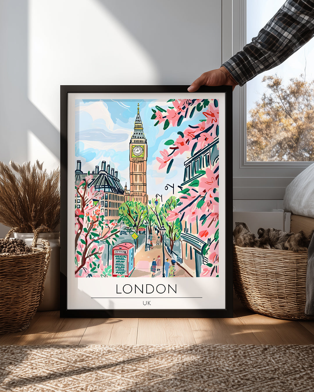 Londra İngiltere Poster Tablosu