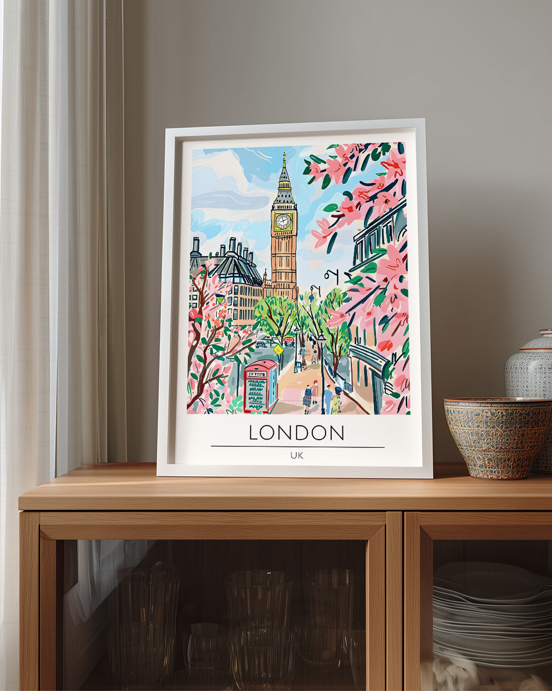 Londra İngiltere Poster Tablosu