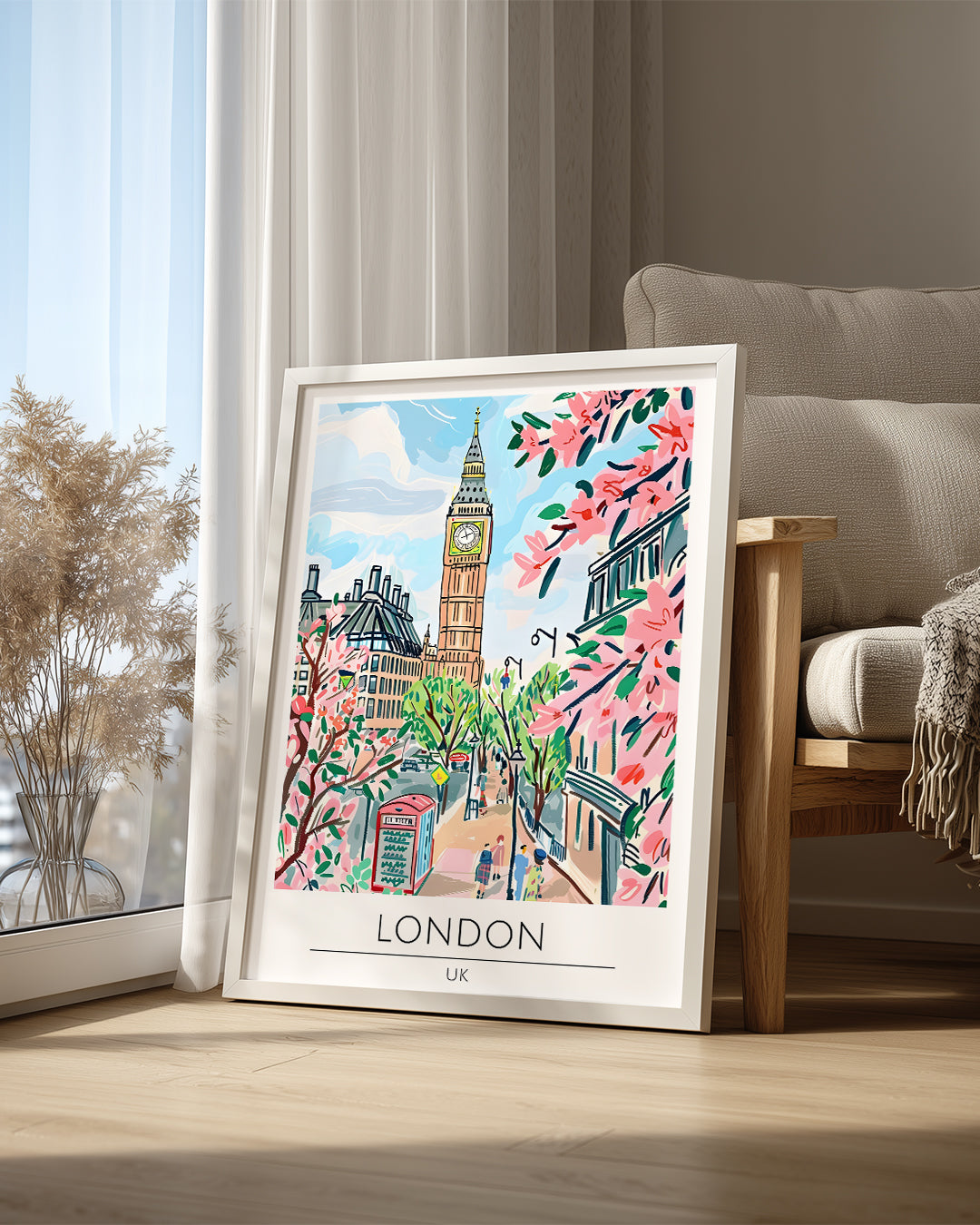 Londra İngiltere Poster Tablosu