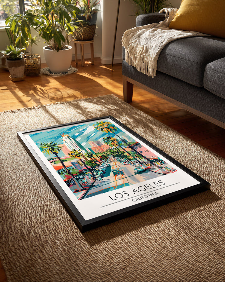 Los Angeles ABD Poster Tablosu