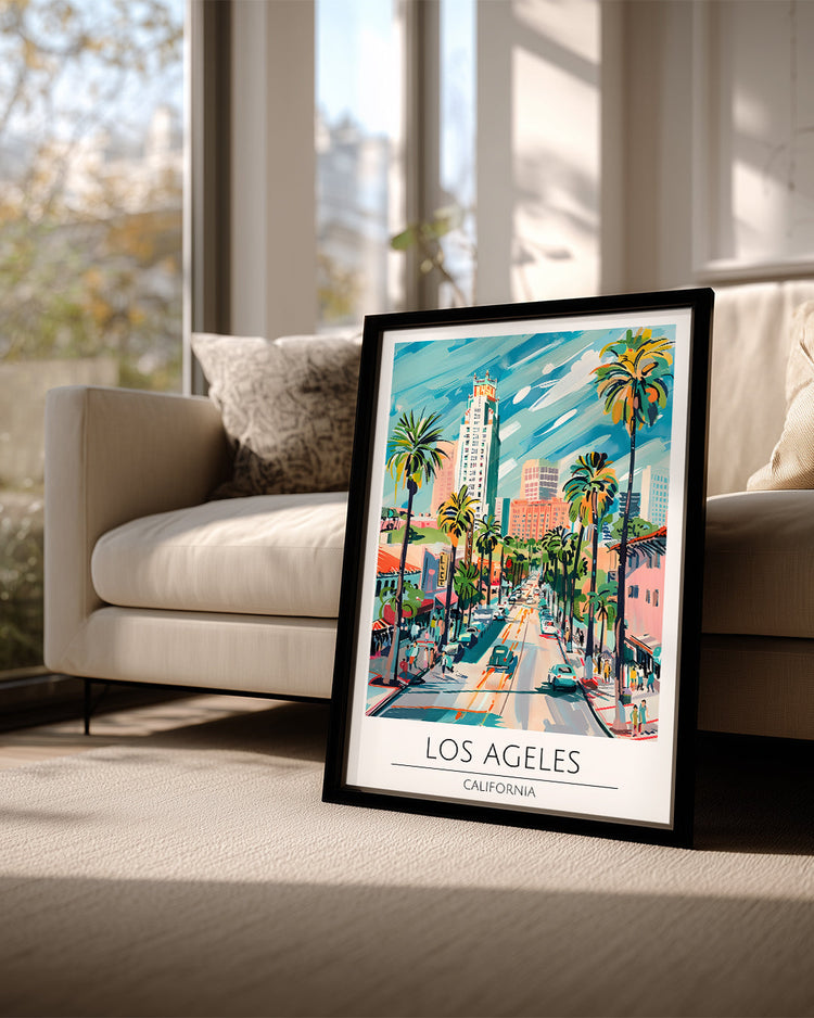 Los Angeles ABD Poster Tablosu
