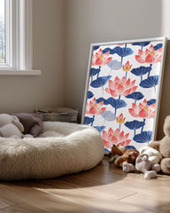 Lotus Marin Poster Tablosu