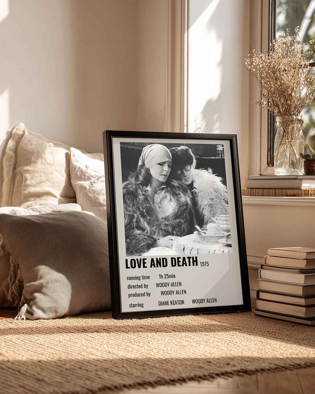 Love And Death Poster Tablosu