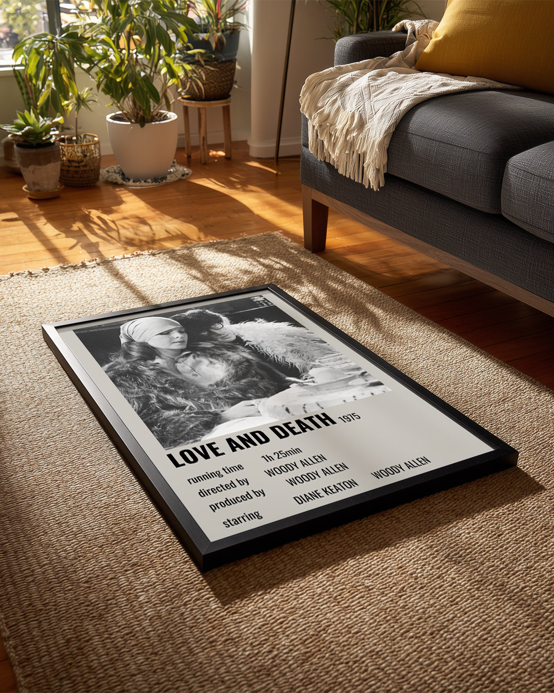 Love And Death Poster Tablosu