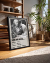Love And Death Poster Tablosu