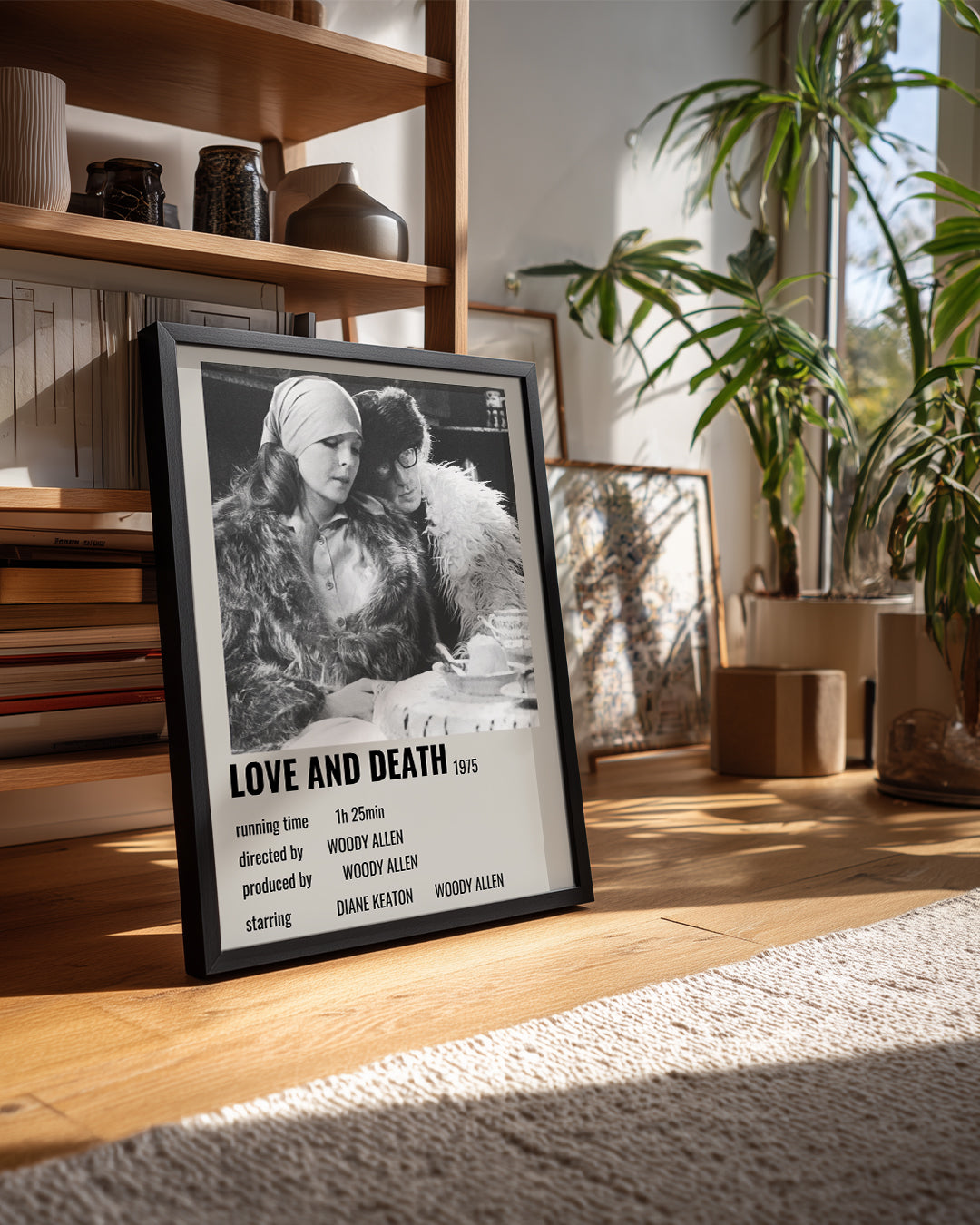 Love And Death Poster Tablosu