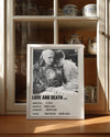Love And Death Poster Tablosu