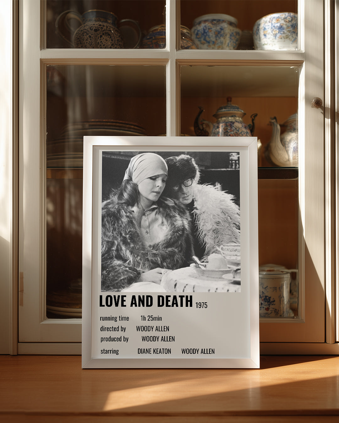 Love And Death Poster Tablosu