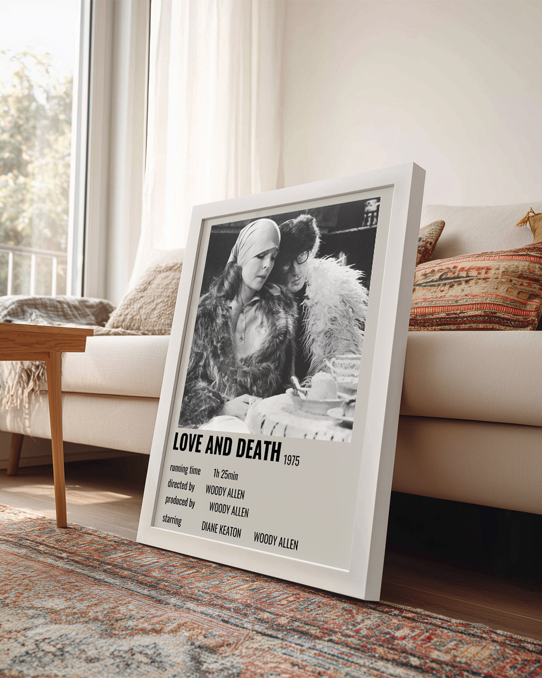 Love And Death Poster Tablosu
