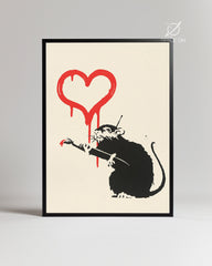 Love Rat Poster Tablosu