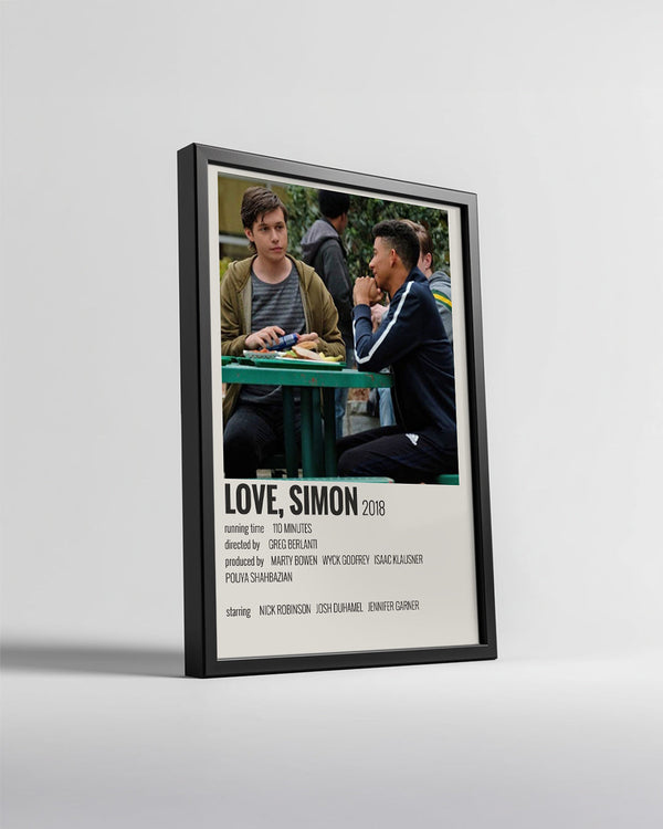 Love Simon Poster Tablosu