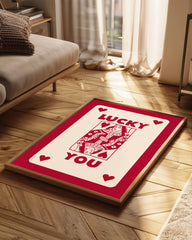 Lucky Queen Poster Tablosu