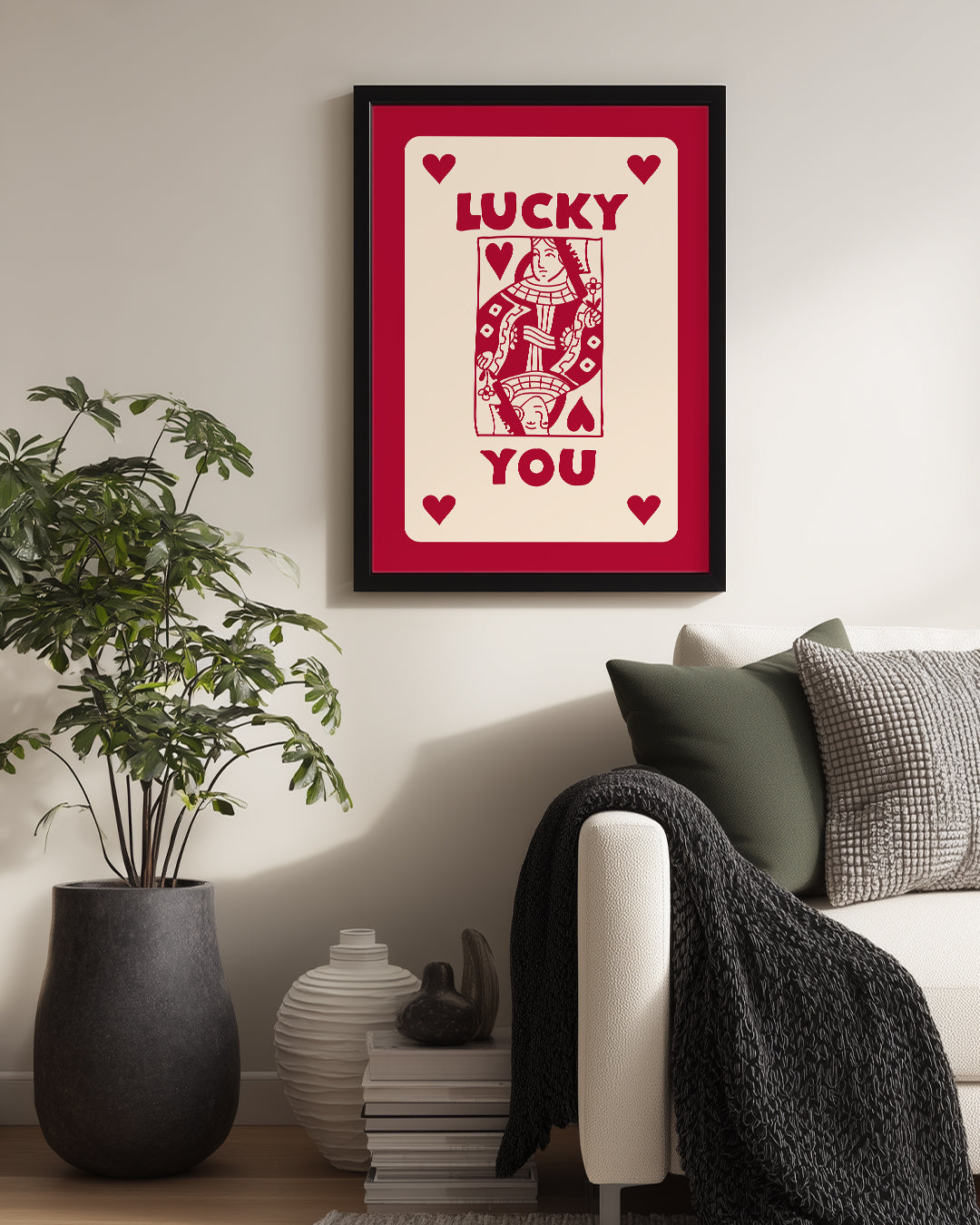 Lucky Queen Poster Tablosu