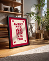 Lucky Queen Poster Tablosu