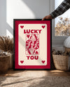 Lucky Queen Poster Tablosu