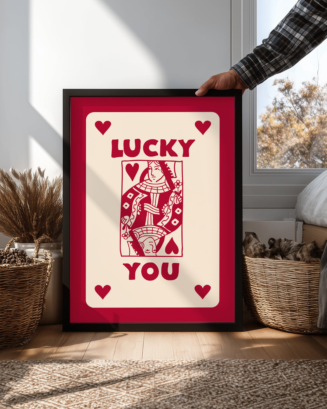 Lucky Queen Poster Tablosu