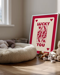Lucky Queen Poster Tablosu