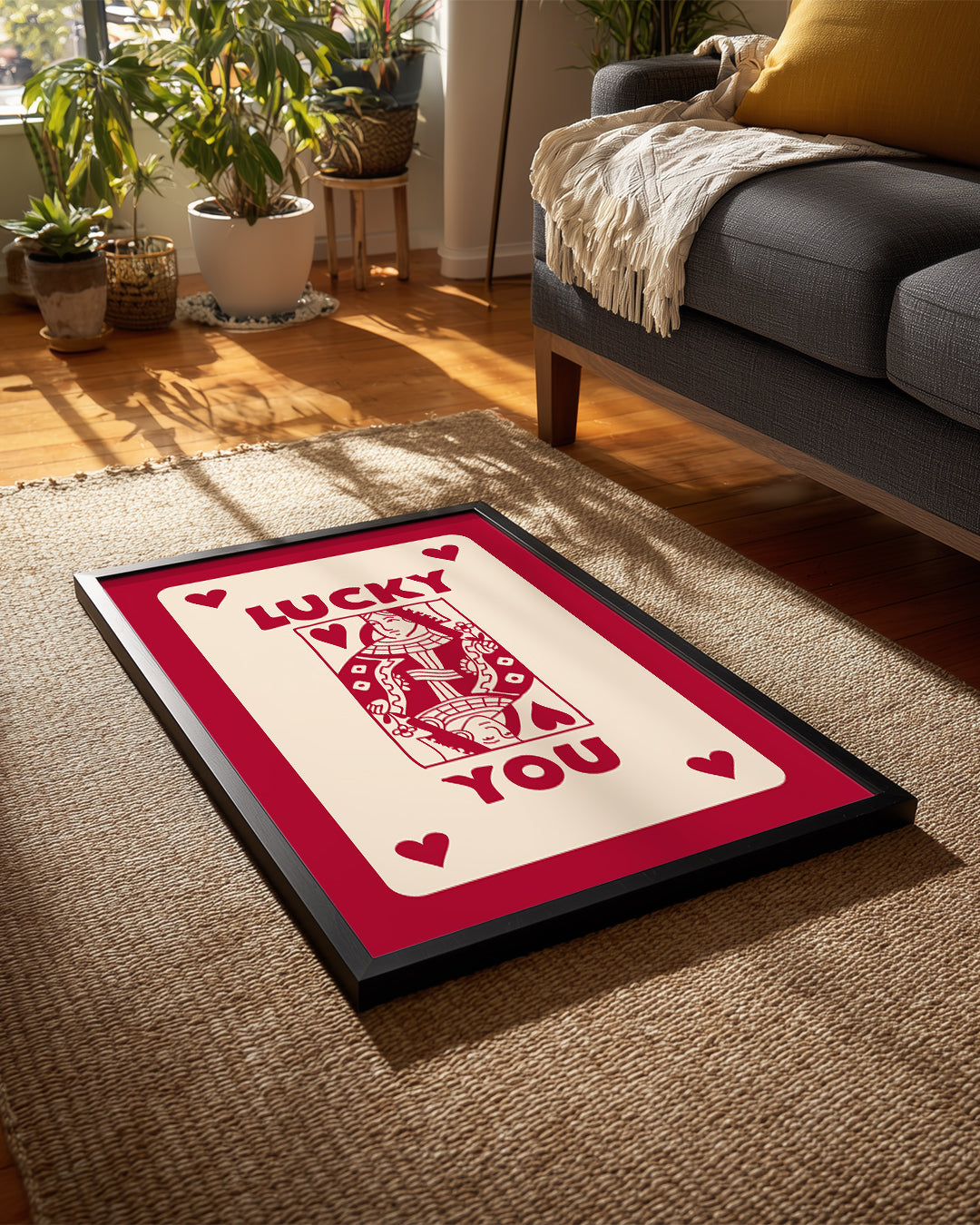 Lucky Queen Poster Tablosu