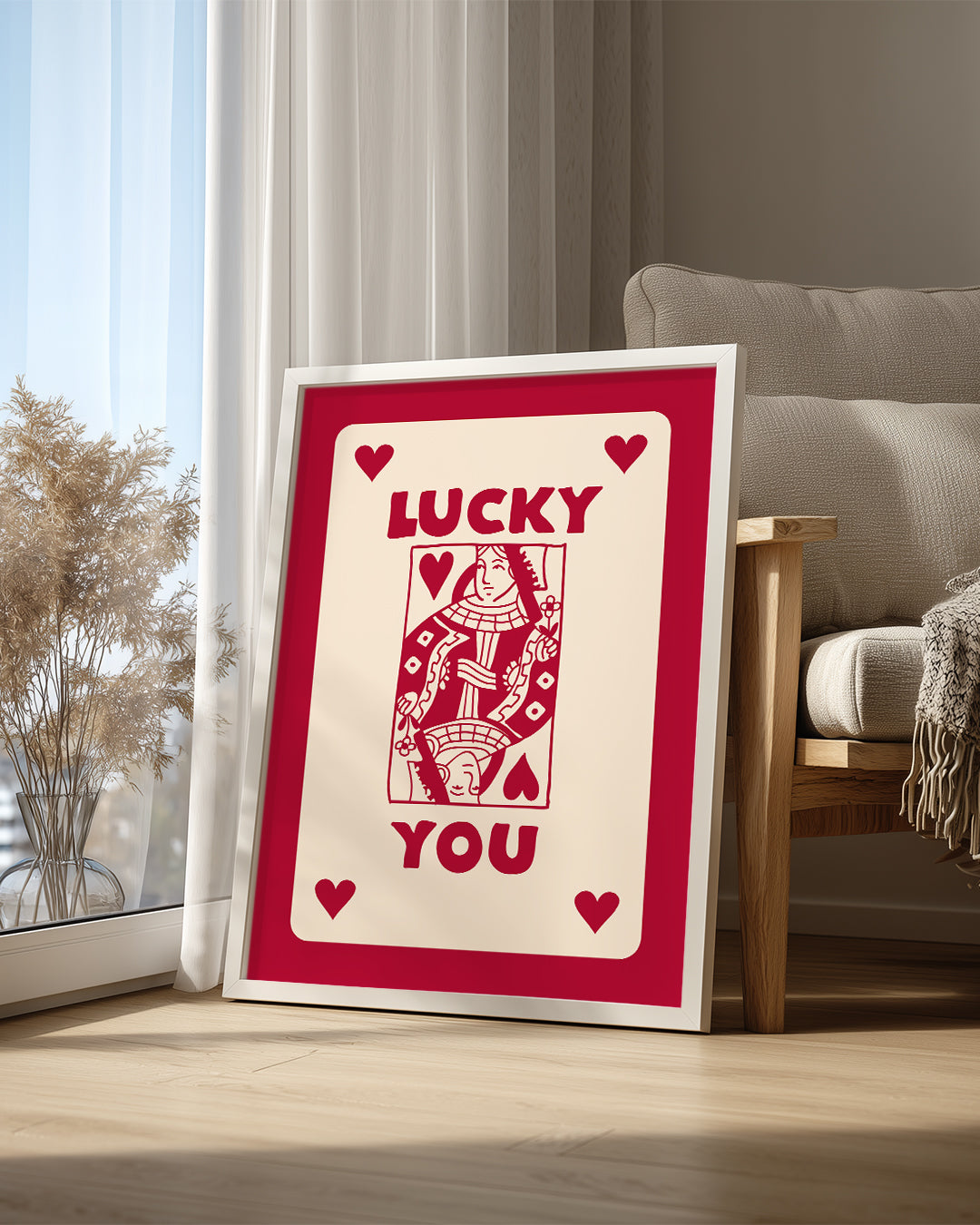 Lucky Queen Poster Tablosu