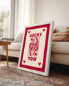 Lucky Queen Poster Tablosu