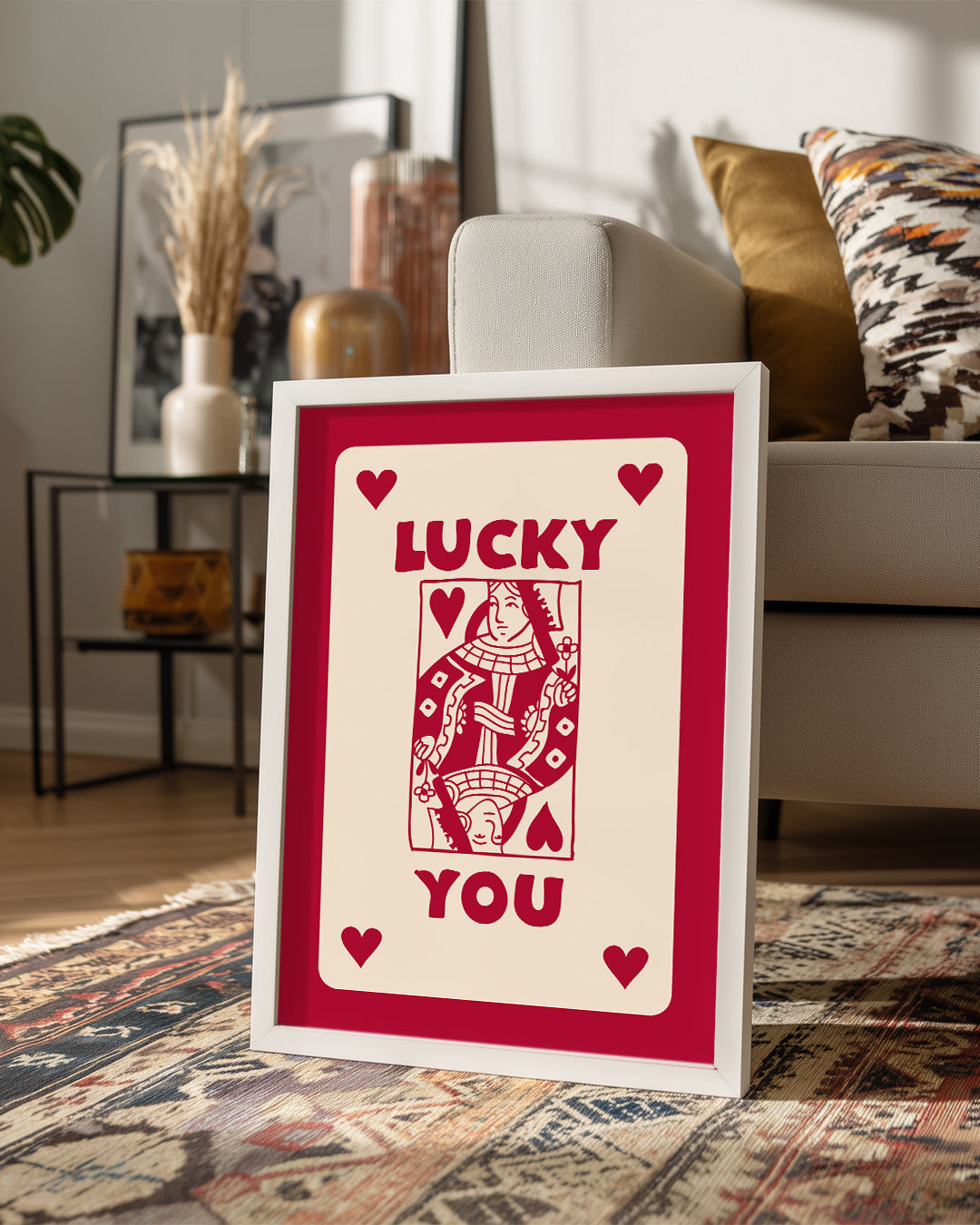 Lucky Queen Poster Tablosu