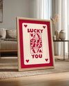 Lucky Queen Poster Tablosu