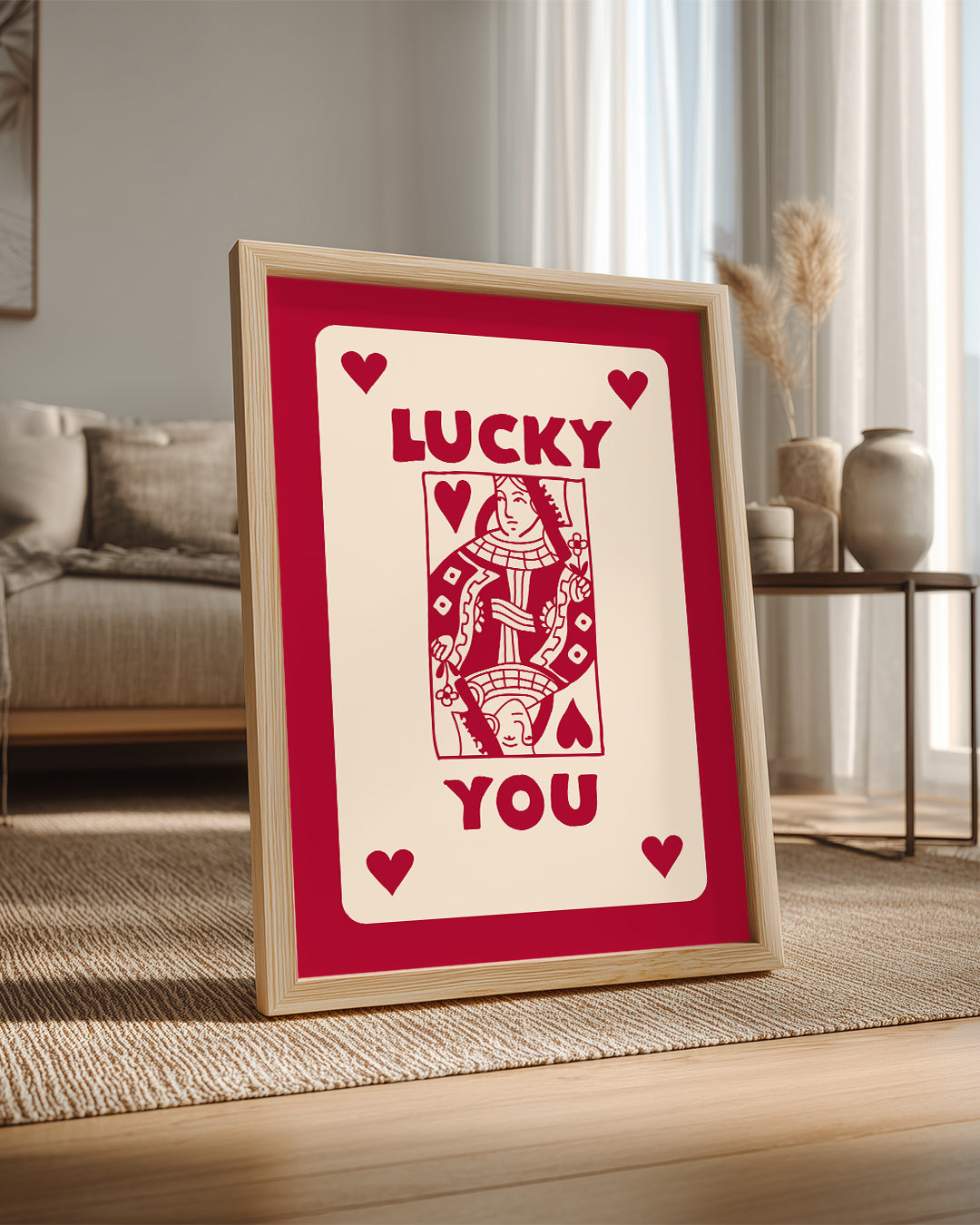 Lucky Queen Poster Tablosu