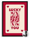 Lucky Queen Poster Tablosu