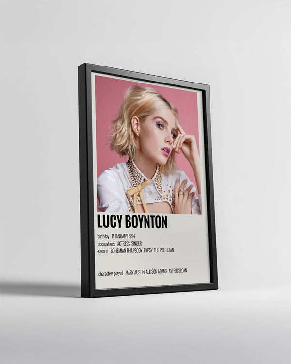 Lucy Boynton Poster Tablosu