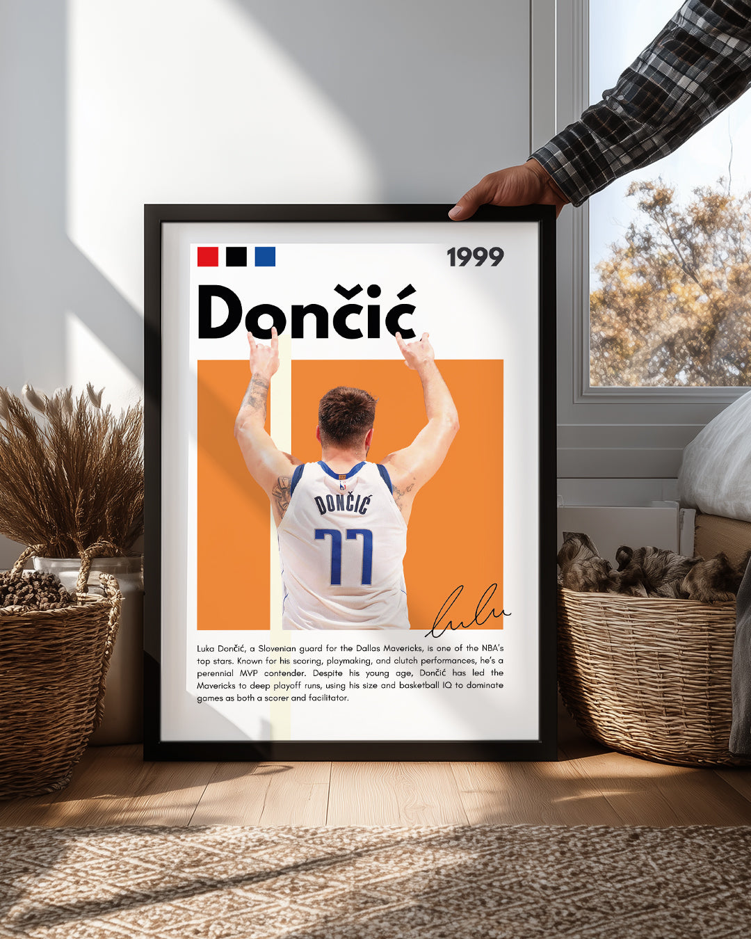 Luka Doncic 1999 Poster Tablosu