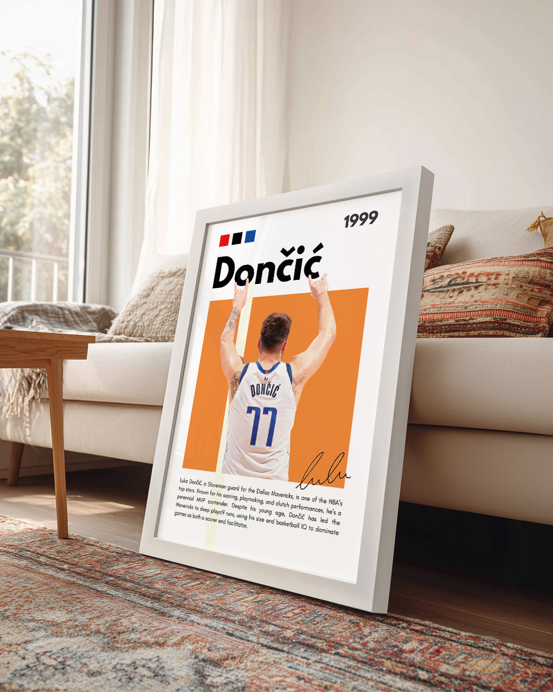 Luka Doncic 1999 Poster Tablosu