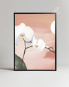 Lune Rose Poster Tablosu