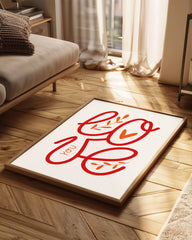 Lush Love Poster Tablosu