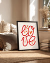 Lush Love Poster Tablosu
