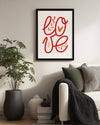 Lush Love Poster Tablosu
