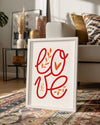 Lush Love Poster Tablosu