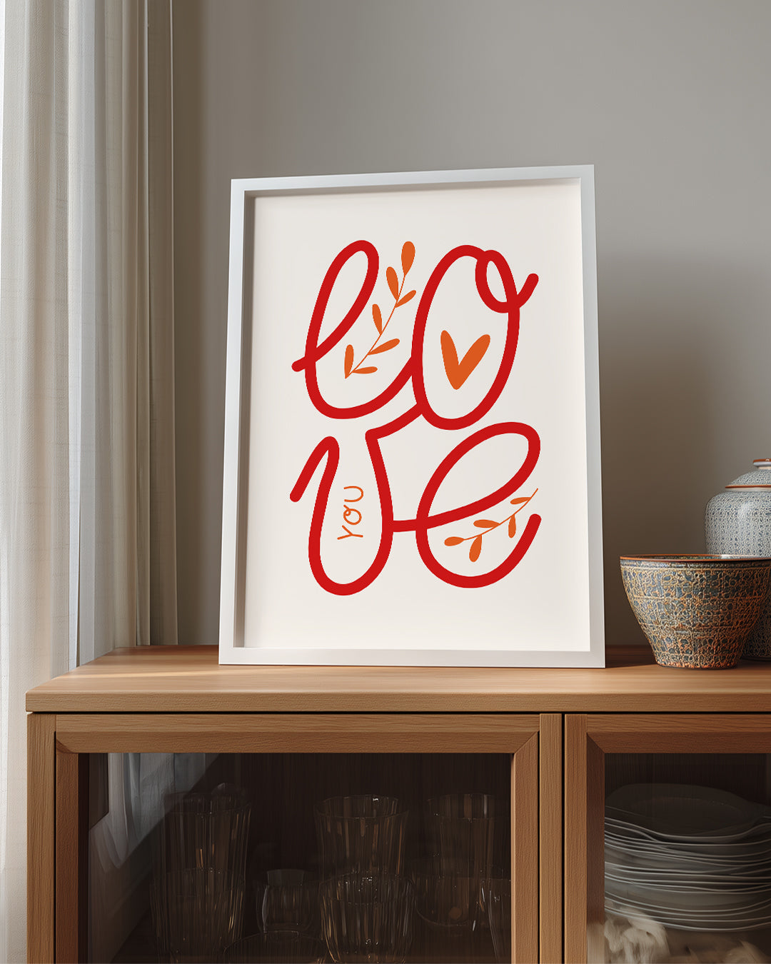 Lush Love Poster Tablosu