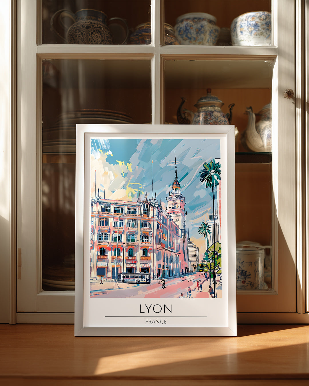 Lyon Fransa Poster Tablosu