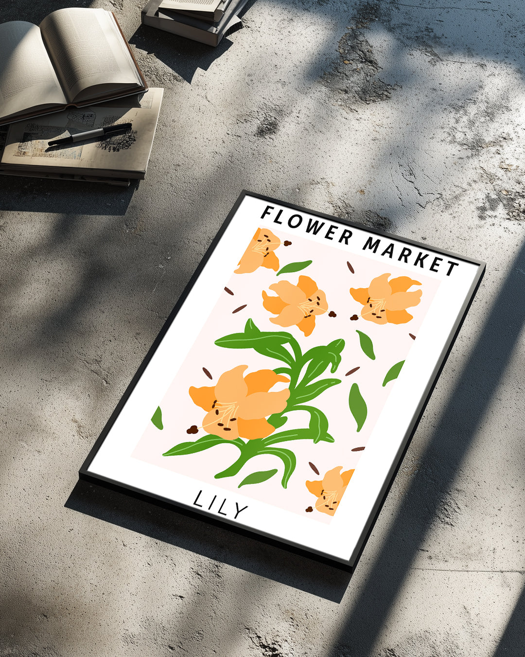 Lys Doux Poster Tablosu