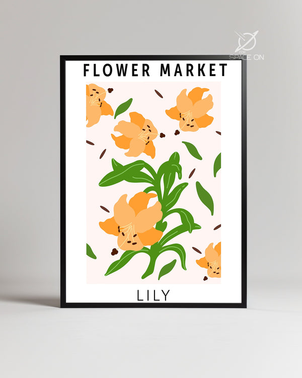 Lys Doux Poster Tablosu