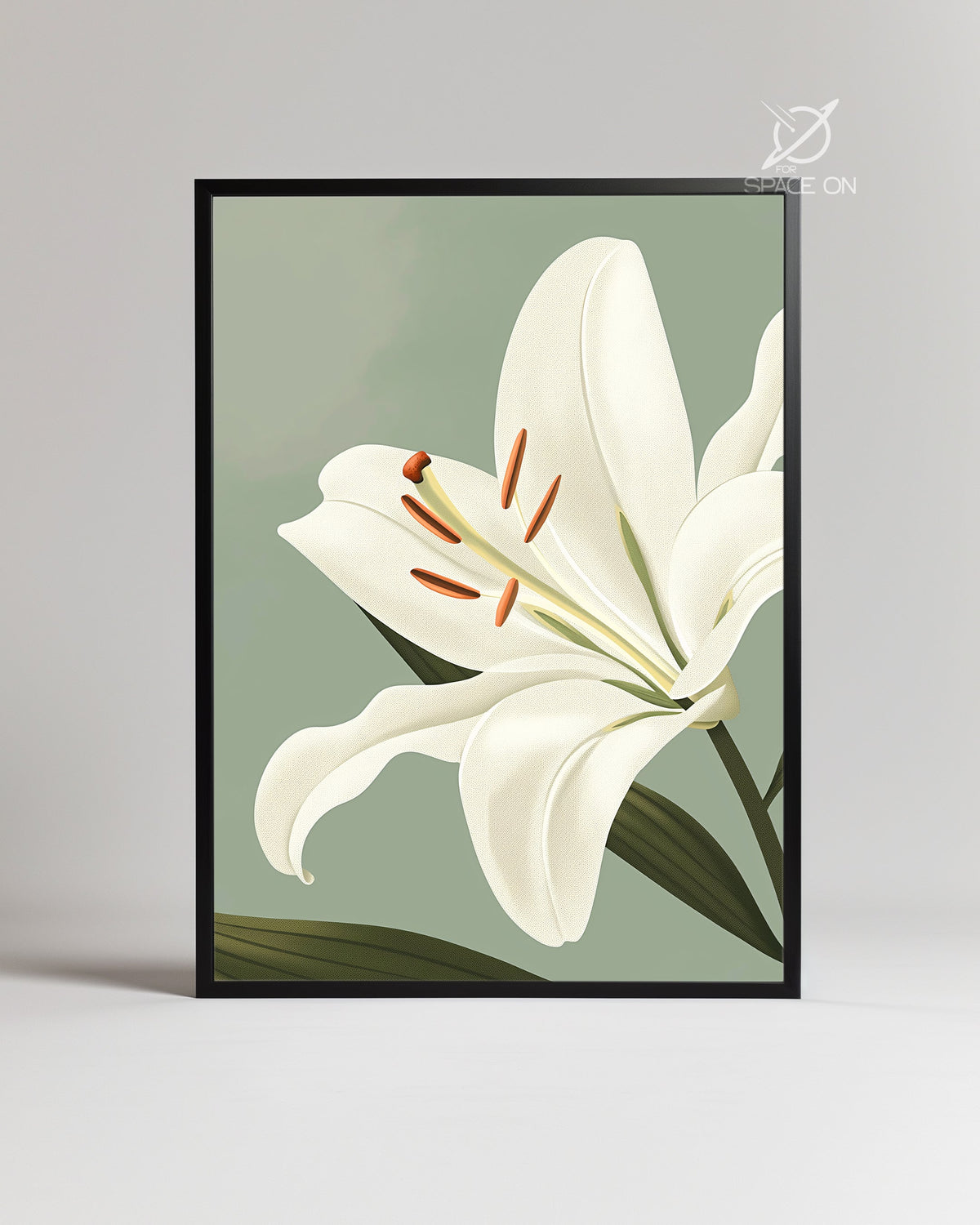 Lys Vert Poster Tablosu