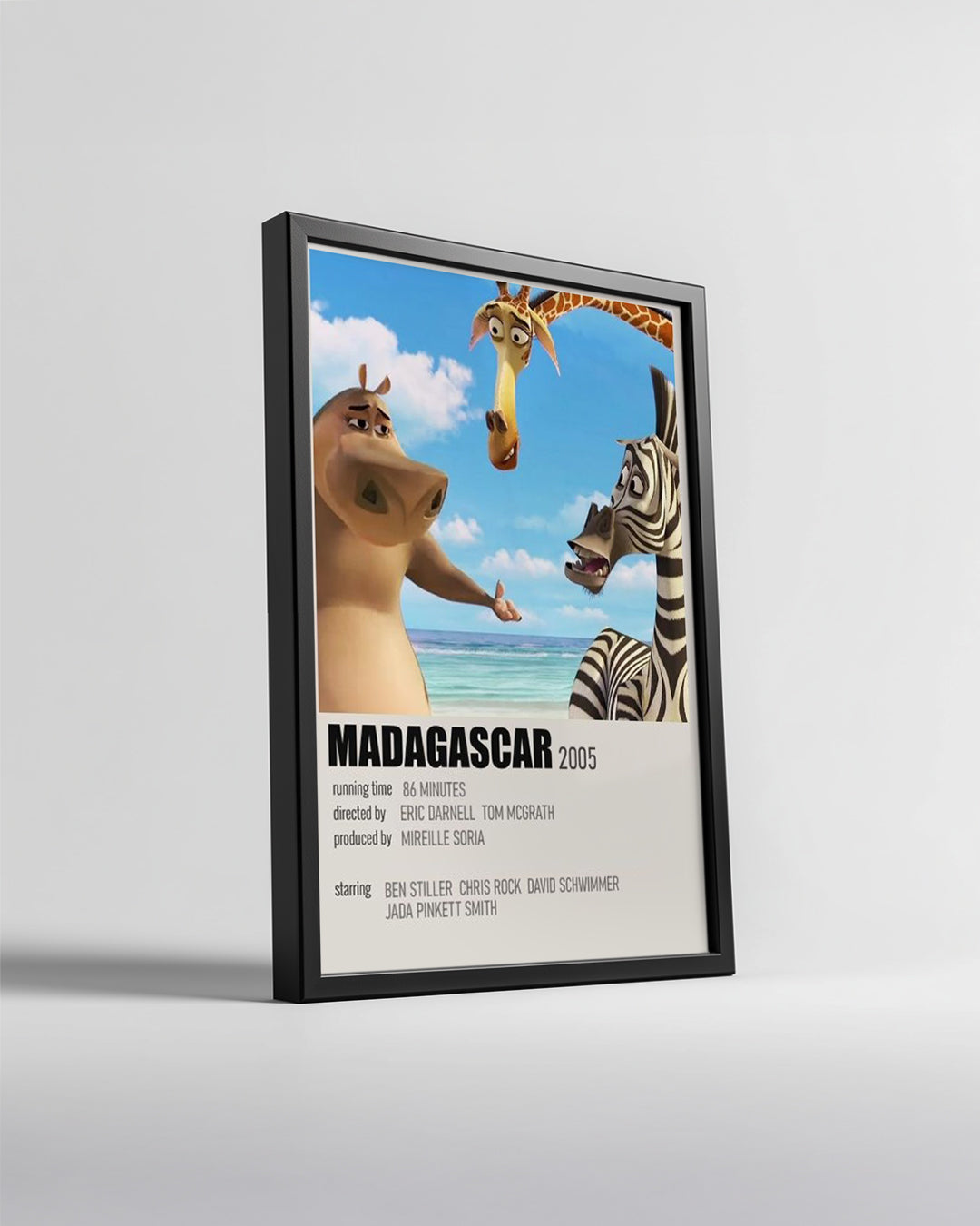 Madagascar Poster Tablosu