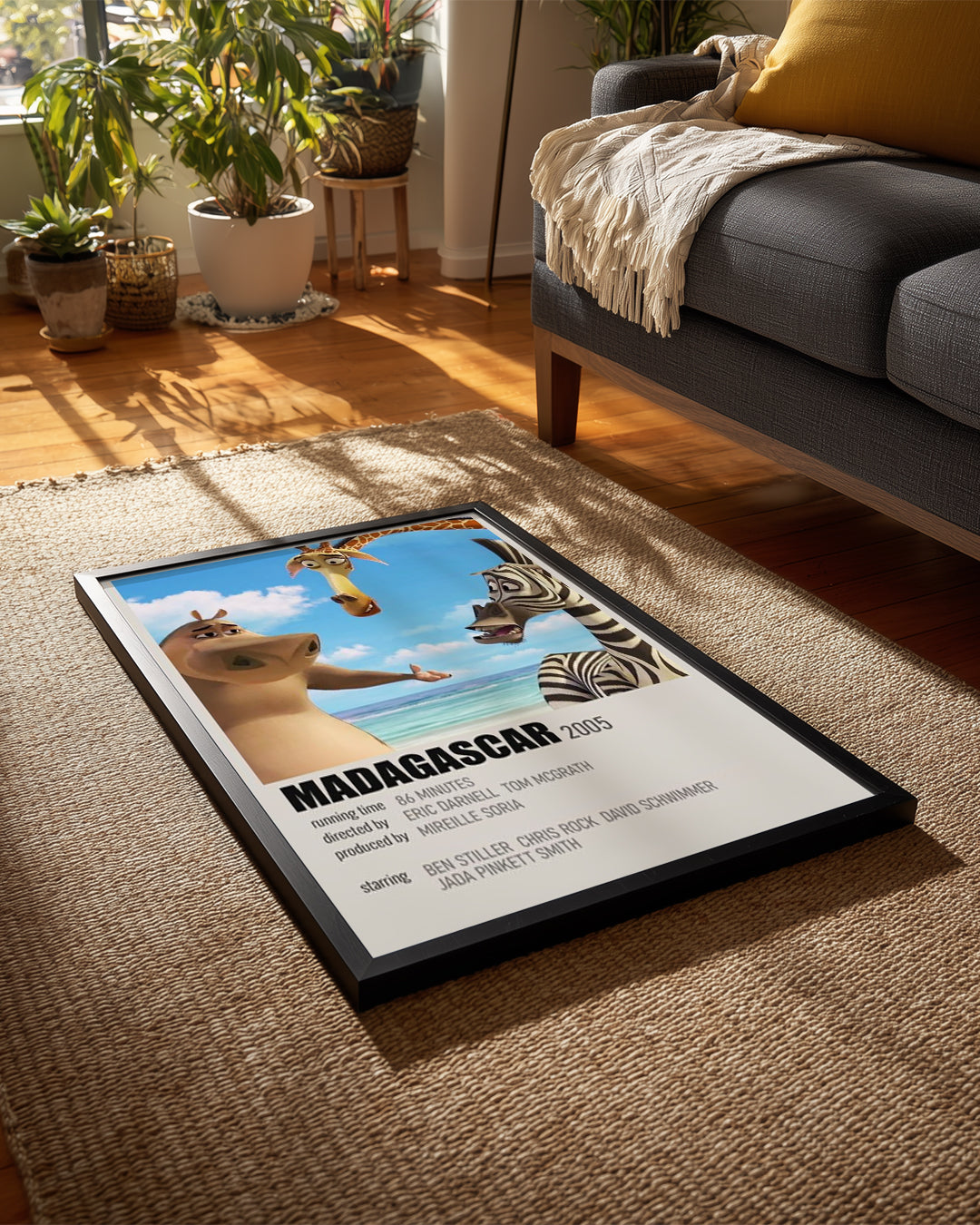 Madagascar Poster Tablosu