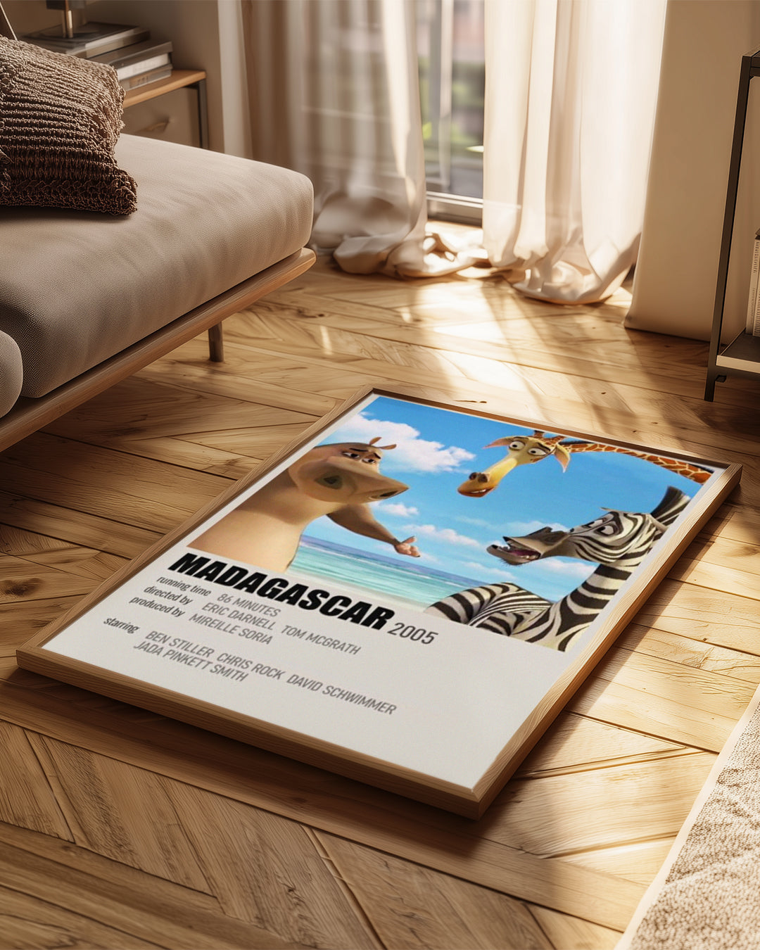 Madagascar Poster Tablosu