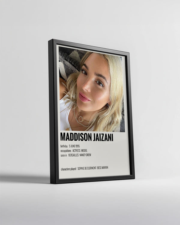 Maddison Jaizani Poster Tablosu