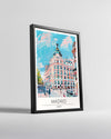 Madrid İspanya Poster Tablosu